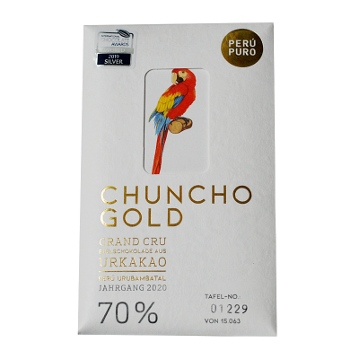 Perú Puro Chuncho Gold Grand Cru 70% Bean to Bar
