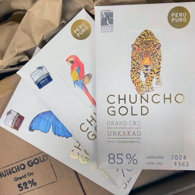3er Set Perú Puro Chuncho Gold Grand Cru Bean to Bar