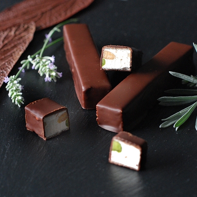 3x Montelimarnougat Riegel ca. 40g