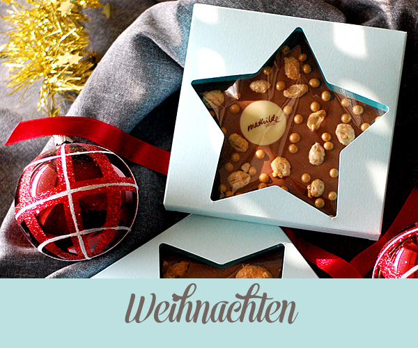 Weihnachtsgeschenke, Schokoladenpräsente, Firmenpräsente zu Weihnachten